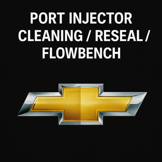 Chevy Port Injector Testing, Cleaning, and Resealing Service