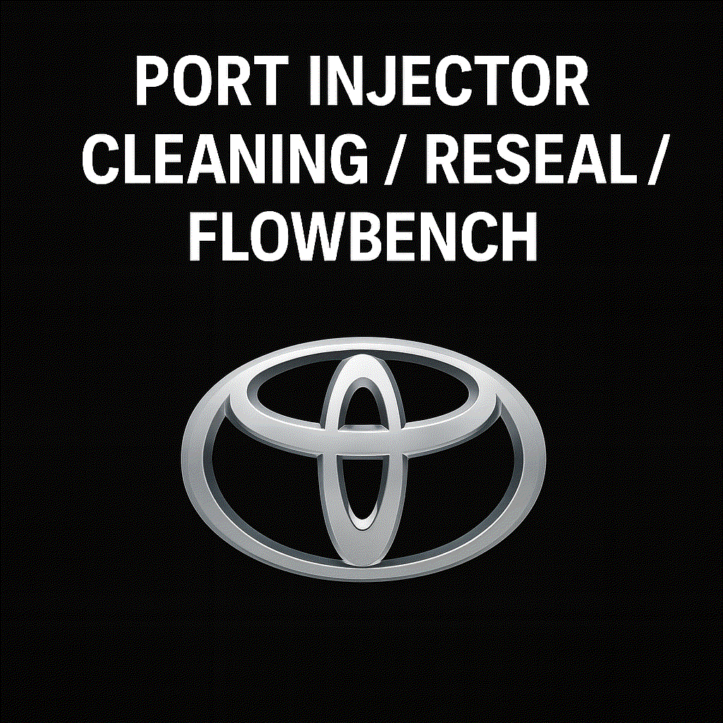 Toyota Port Injector Testing, Cleaning, and Resealing Service