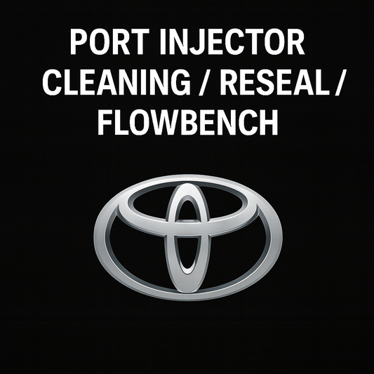 Toyota Port Injector Testing, Cleaning, and Resealing Service