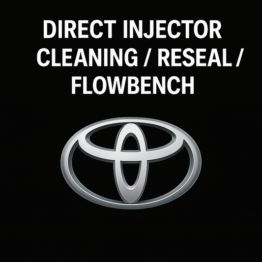 Toyota Direct Injector Testing, Cleaning, and Resealing Service
