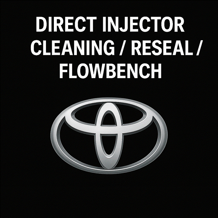 Toyota Direct Injector Testing, Cleaning, and Resealing Service