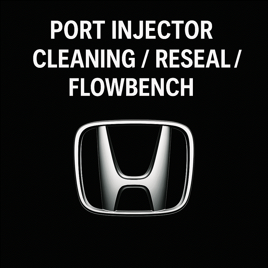 Honda Port Injector Testing, Cleaning, and Resealing Service