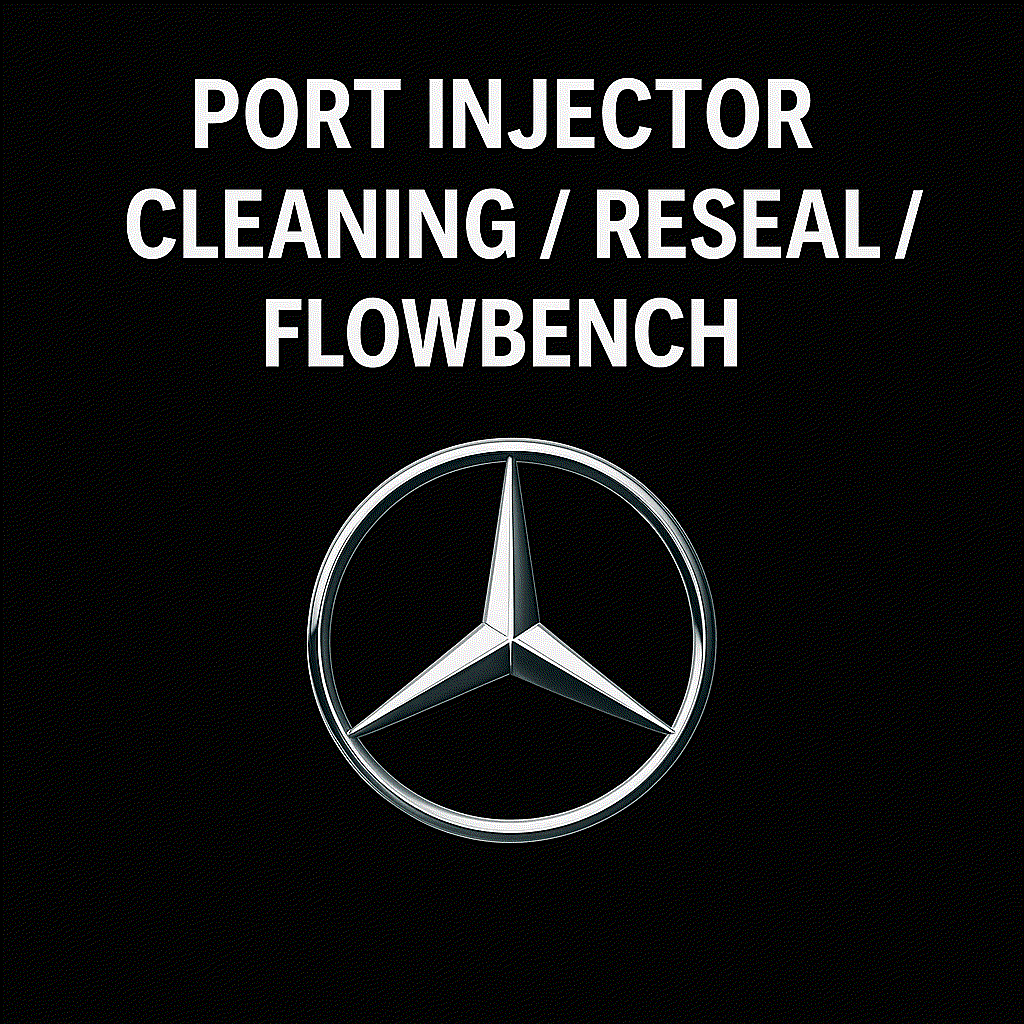 Mercedes-Benz's Port Injector Testing, Cleaning, and Resealing Service