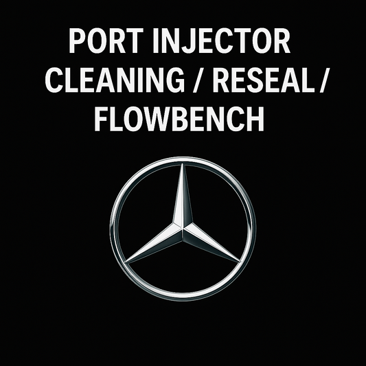 Mercedes-Benz's Port Injector Testing, Cleaning, and Resealing Service