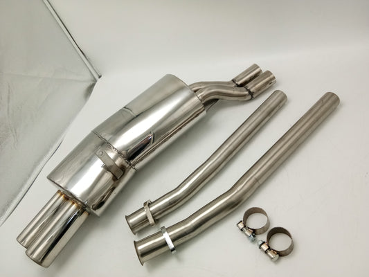 BMW E36 325i 328i M3 Stainless Steel Catback Exhaust System | Dual Tip Performance Exhaust