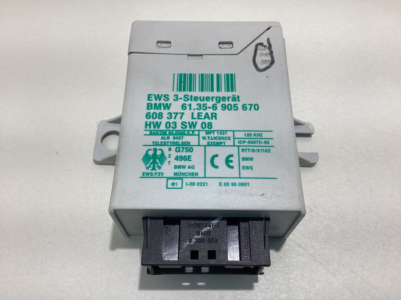 BMW REMANUFACTURED & CLONED EWS — Remanufactured & Cloned EWS Module, Mail-In Program (3-Year Warranty)
